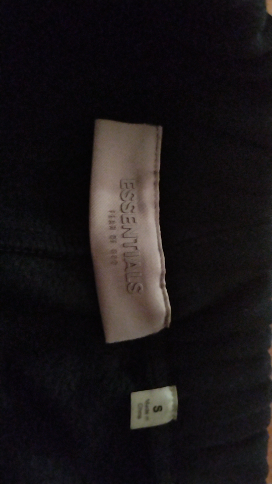 Essentials Fear of God Black Sweatpants - Size Small - photo 2