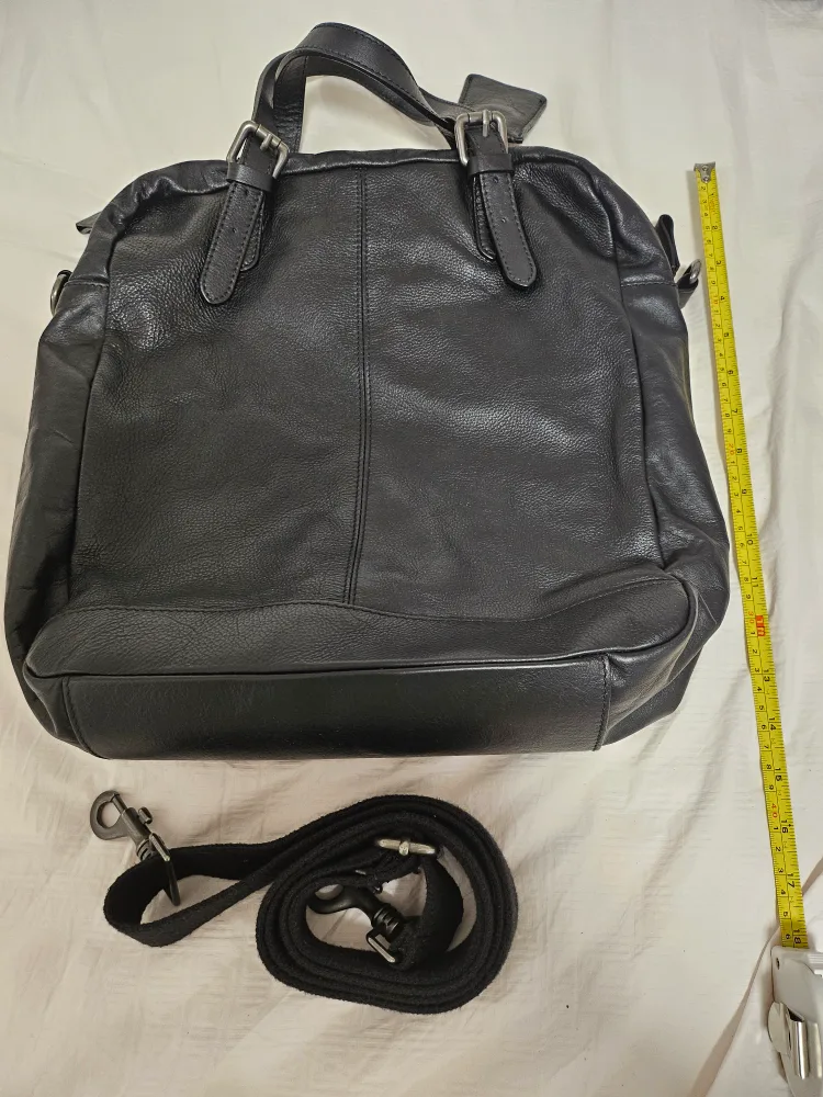 Bugatti Black Leather Handbag image indicator(2)