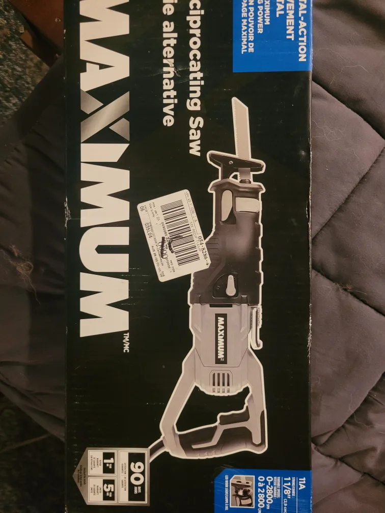 Maximum Reciprocating Saw - Metal Action thumbnail