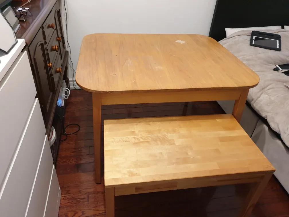 Wooden Table Set image indicator(3)