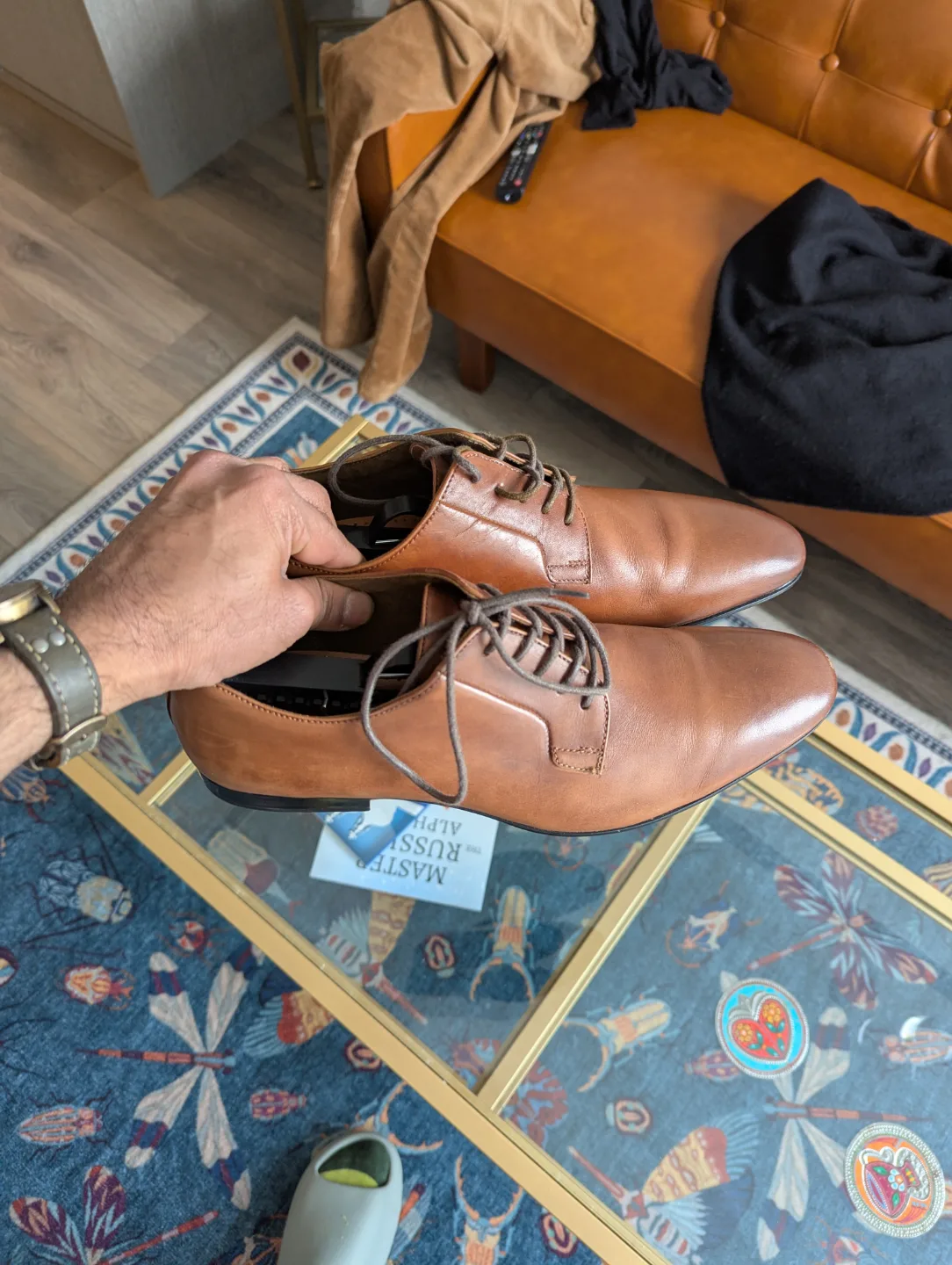 Brown Leather Dress Shoes thumbnail