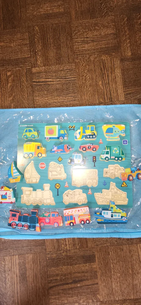 Kids wooden puzzle image indicator(2)