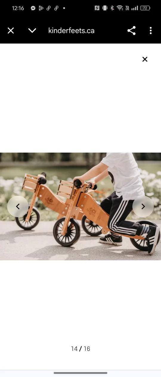 Kinderfeets 2-in-1 Balance Bike / Tricycle image indicator(6)