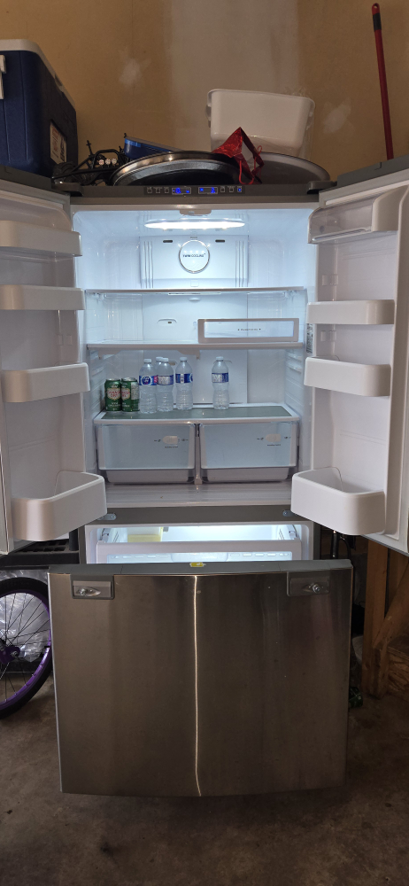 Samsung Stainless Steel French Door Fridge - photo 4