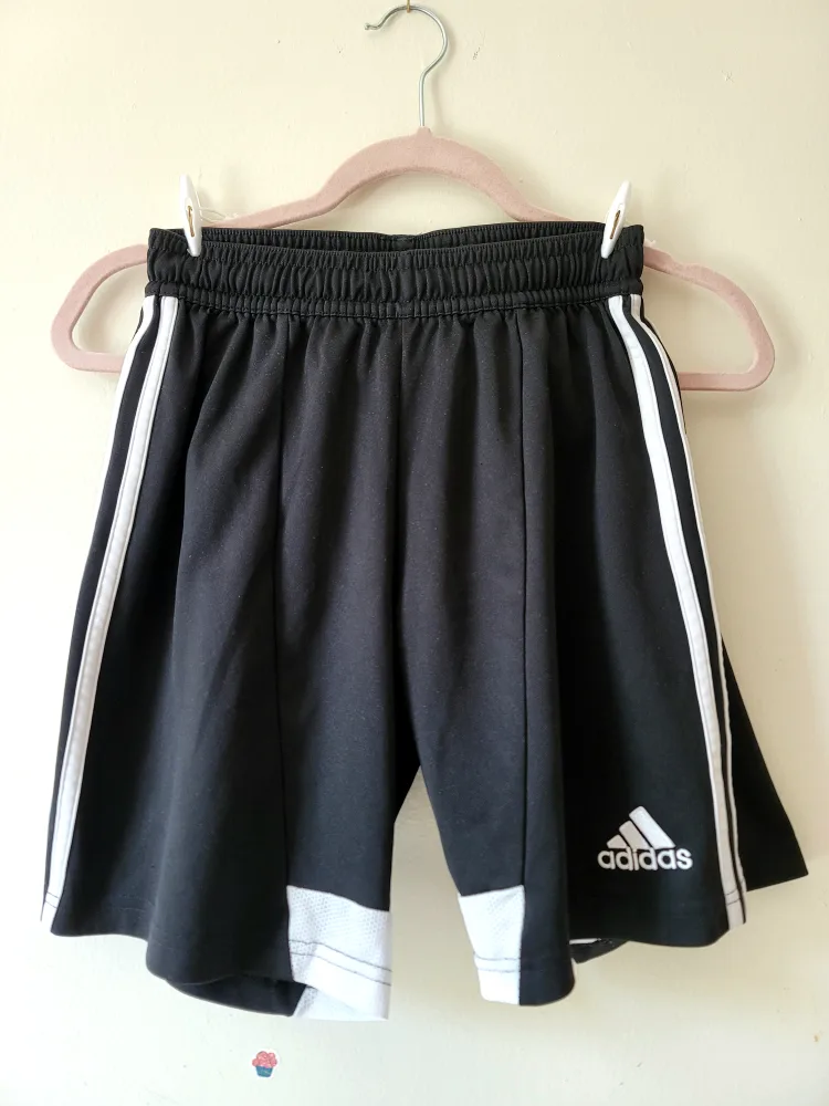 ADIDAS Black Athletic Shorts thumbnail