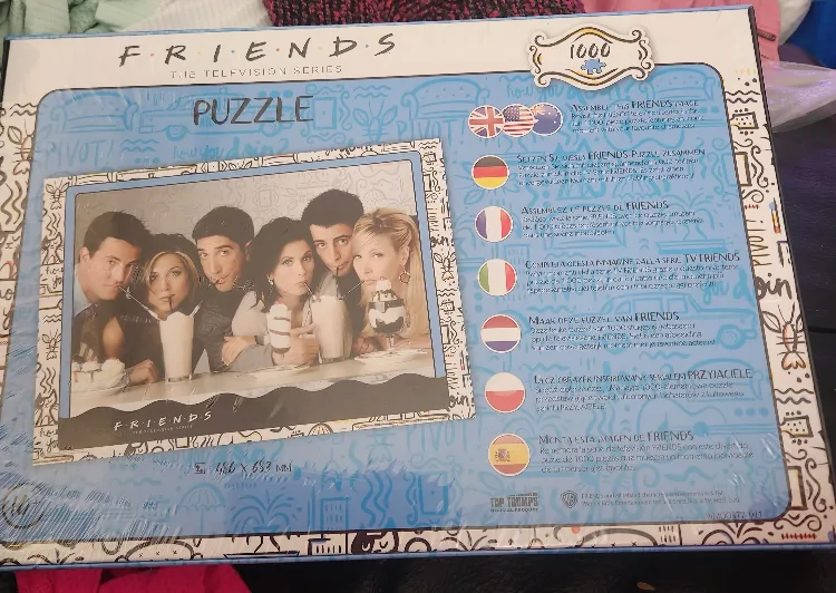 ##Freecycle Friends TV Series 1000 Piece Puzzle image indicator(2)