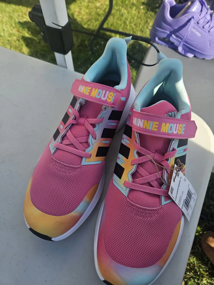 Adidas Minnie Mouse Kid's Running Shoes sz 7 thumbnail