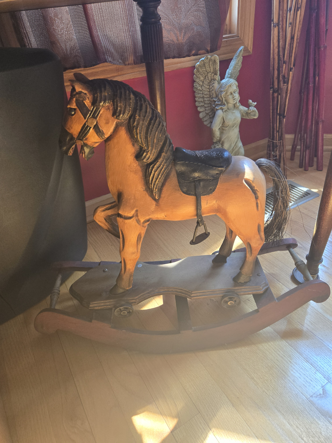 Wooden Rocking Horse