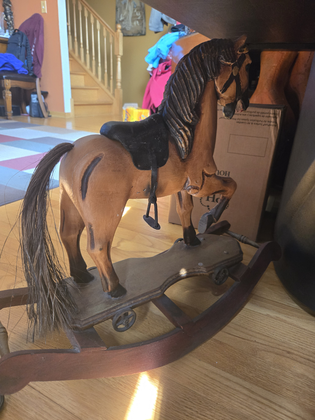 Wooden Rocking Horse - photo 2