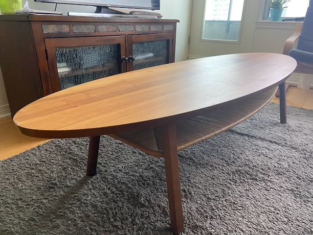 IKEA Stokholm Coffee Table - Brown, Oval - photo 5