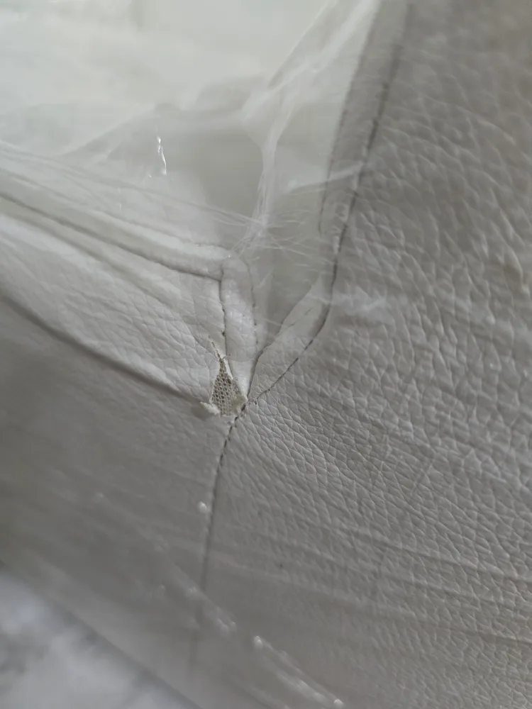 Kids White Crown Sofa Chair + Ottoman, 18+ Months image indicator(10)