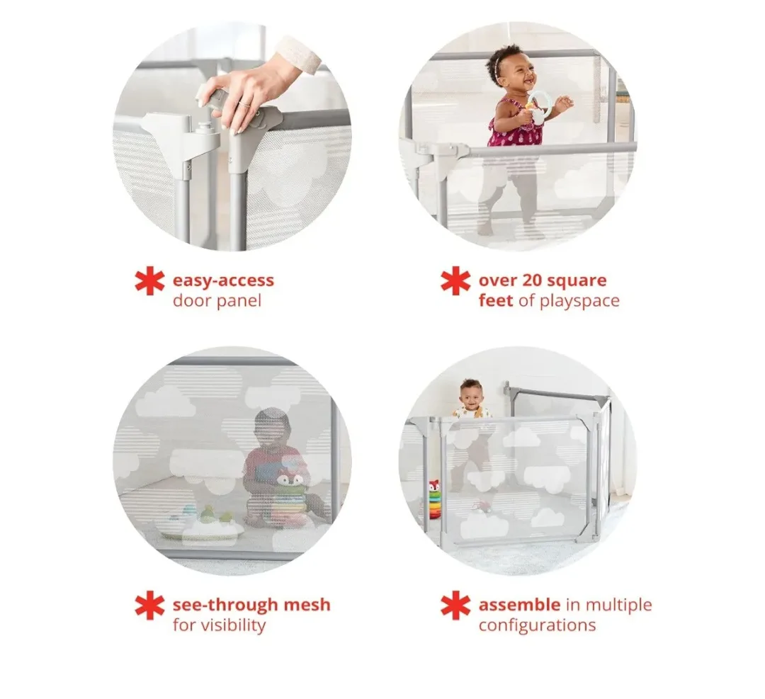 Skip Hop Baby/Toddler play enclosure/fence image indicator(6)