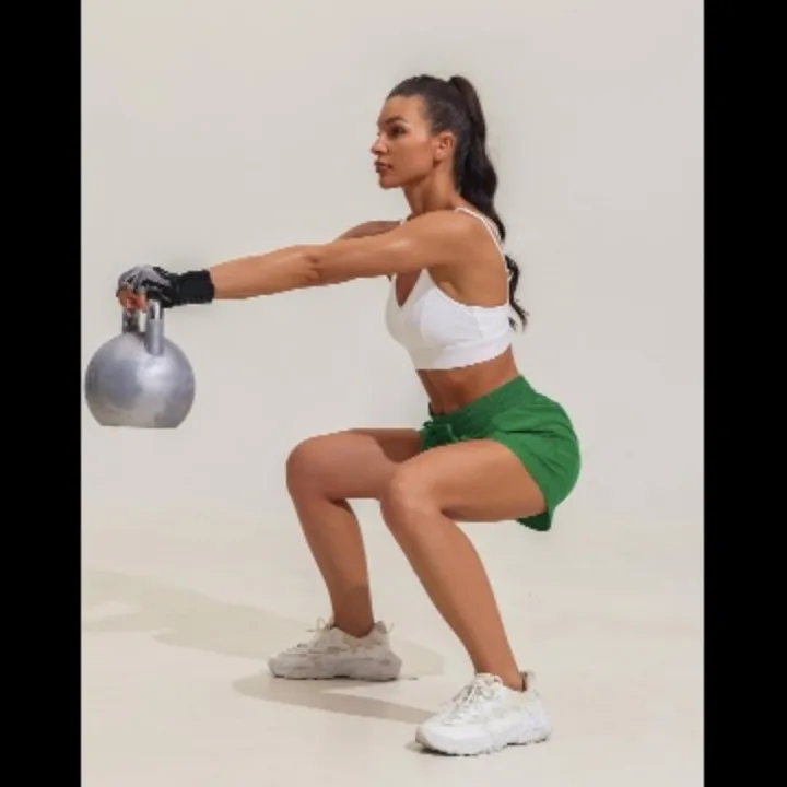 PINSPARK Athletic Workout Shorts - Green image indicator(6)