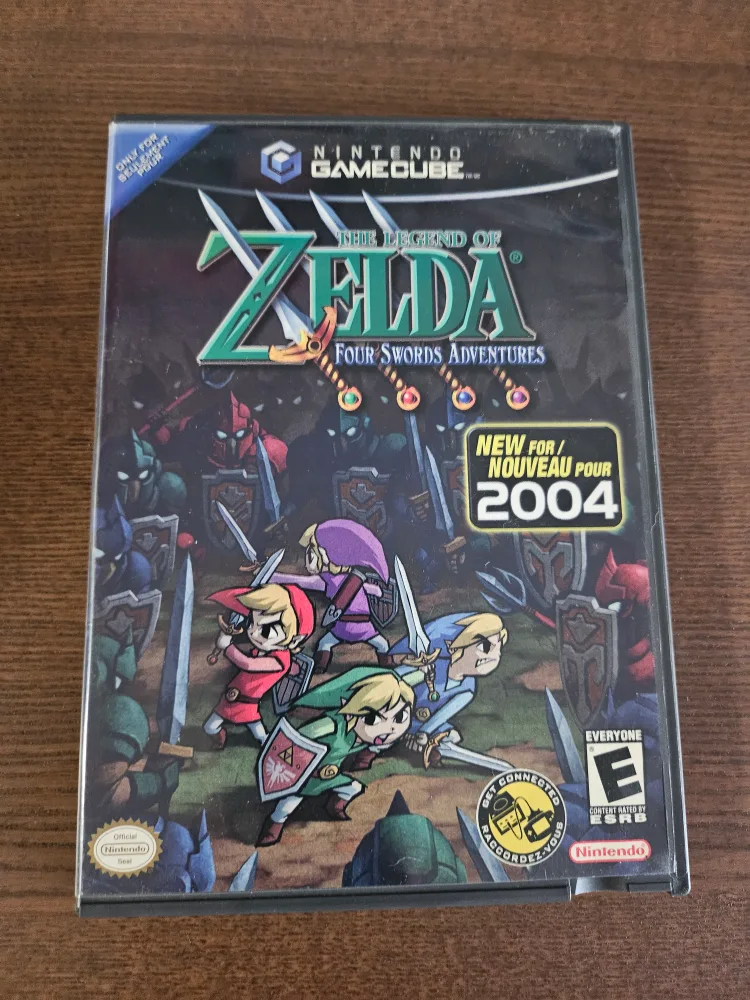 CIB The Legend of Zelda: Four Swords Adventures (GameCube) thumbnail