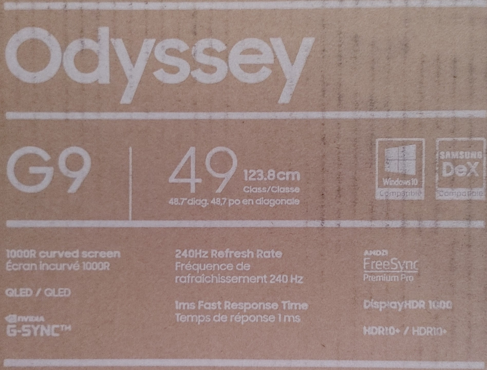 Samsung Odyssey G9 49 inch Curved Gaming Monitor - photo 2