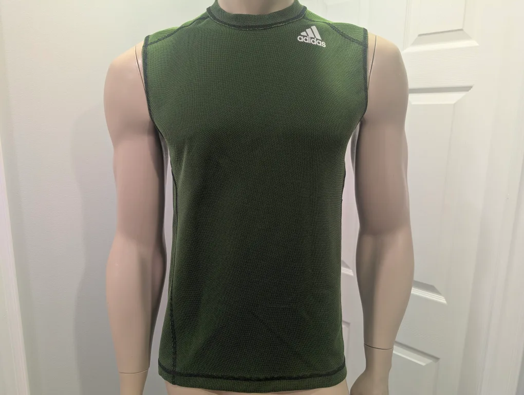VGUC - Men's Adidas Reversible Sleeveless Gym Workout Shirt image indicator(2)
