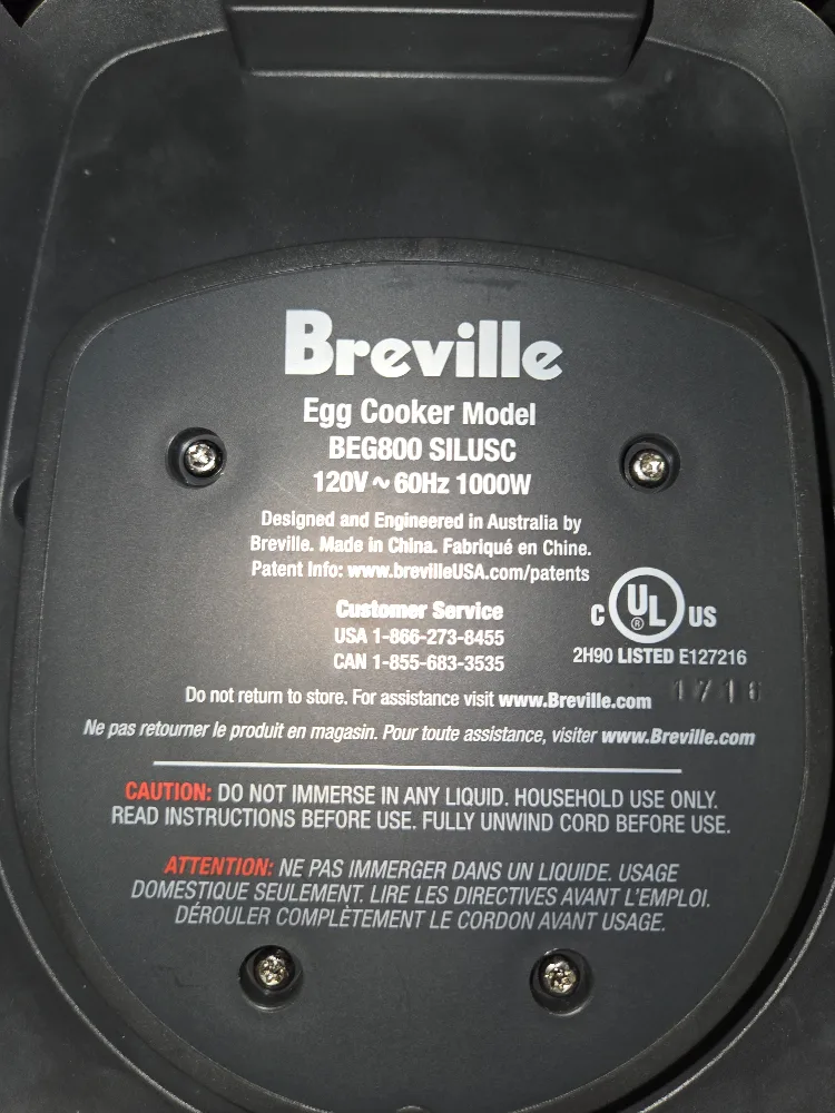 Breville Egg Cooker BEG800 SILUSC image indicator(5)