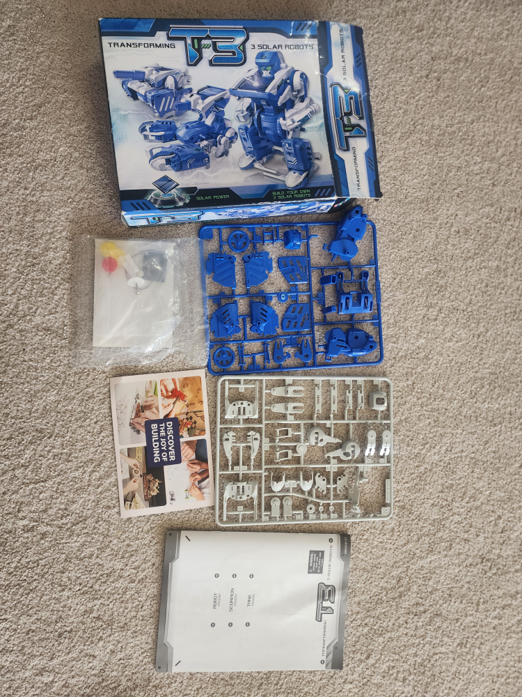 Transforming Solar Robots Kit - photo 2