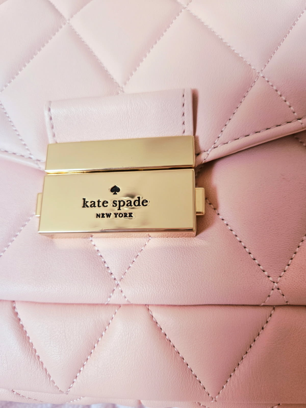 Kate Spade Pink Quilted Handbag - photo 3