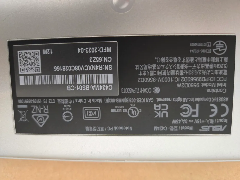 ASUS C424M Chromebook - Silver image indicator(3)