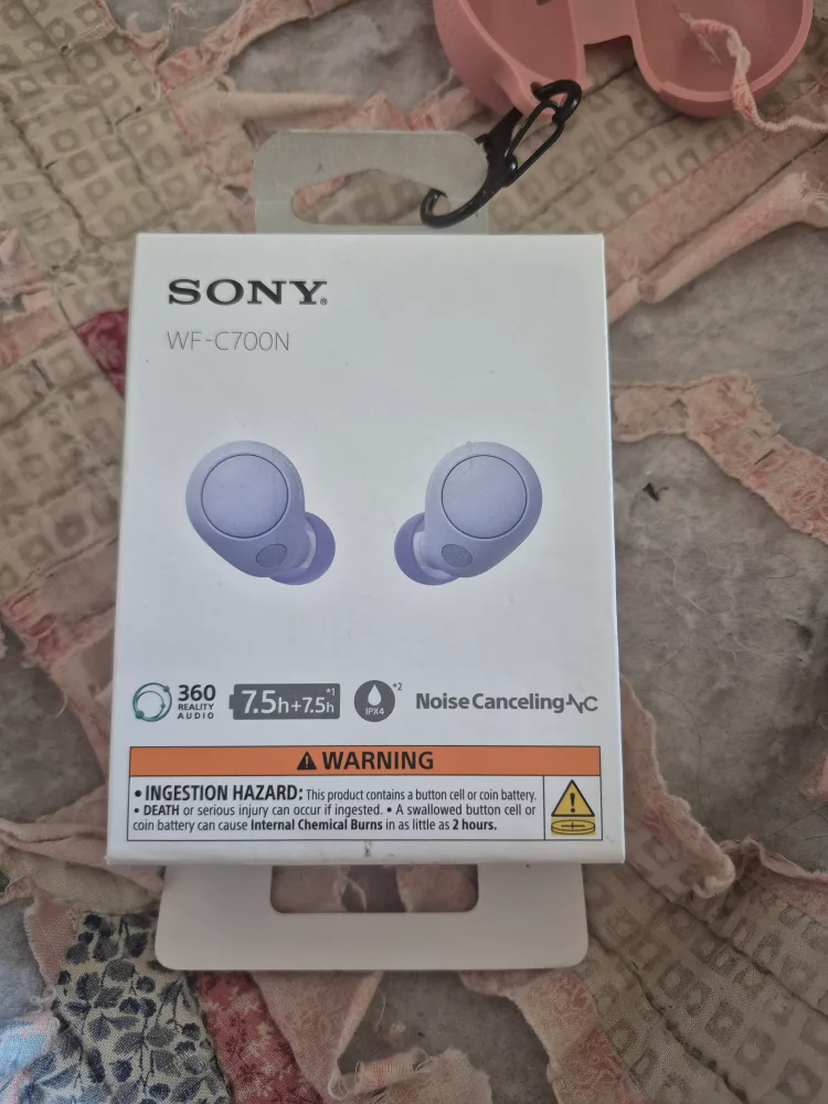 Sony WF-C700N Wireless Earbuds with Case thumbnail