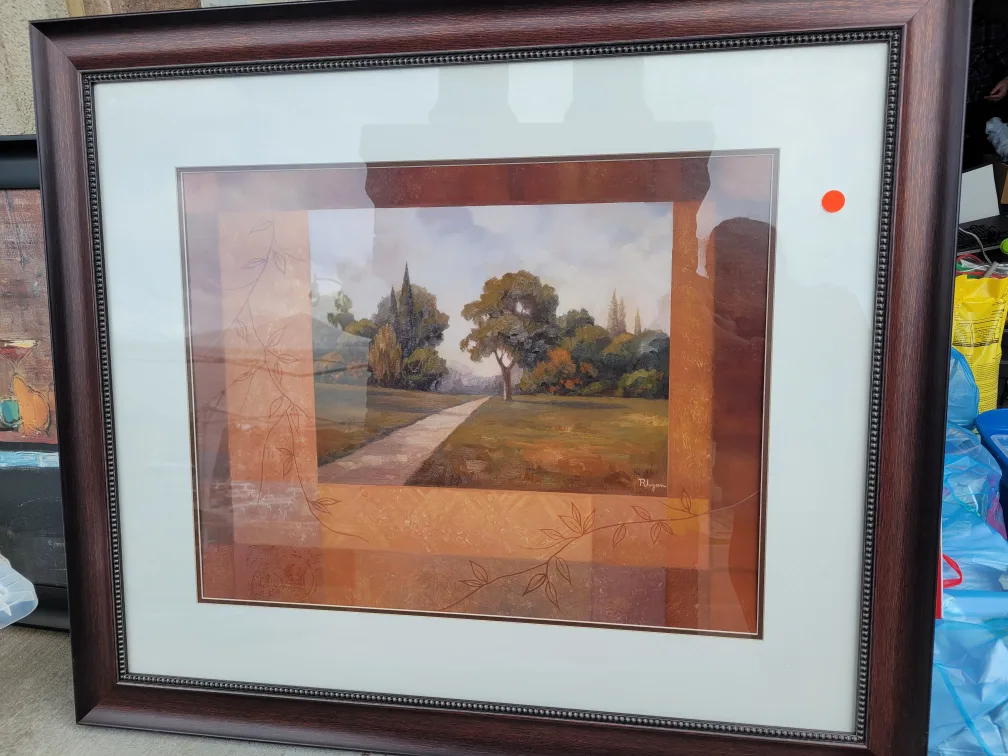 Framed Landscape Art Print thumbnail