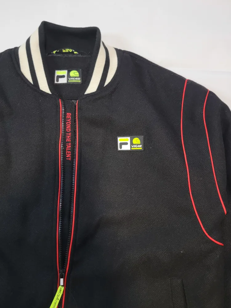 Black Bomber Fila  Jacket image indicator(6)