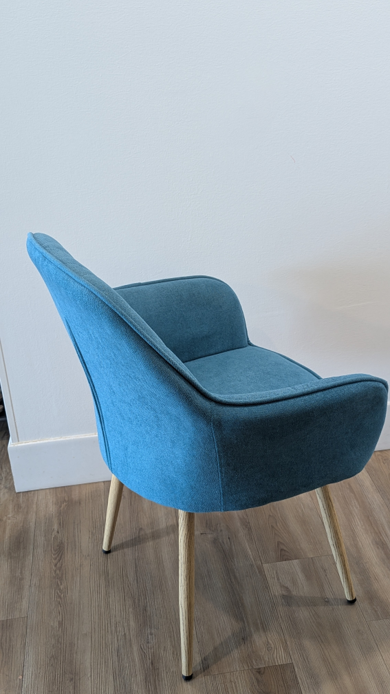Blue Accent Chair - photo 2