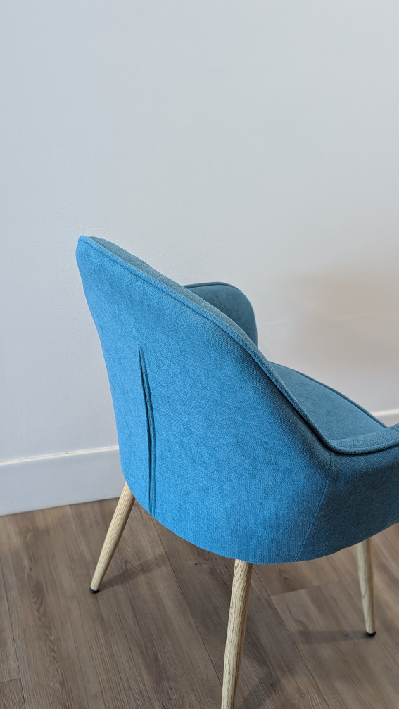 Blue Accent Chair - photo 3