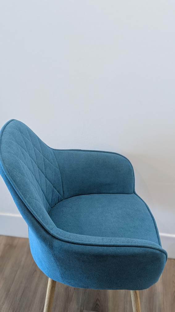 Blue Accent Chair - photo 4
