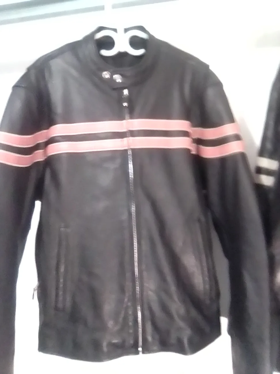 🥕Dark brown motorcycle jacket 🥕 thumbnail
