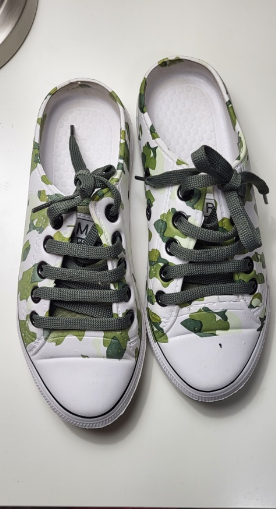 Camo Slip-On Sneakers - photo 4