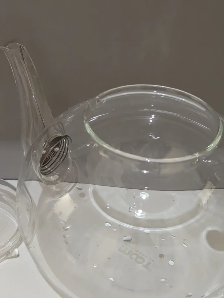 Clear Glass Teapot image indicator(3)
