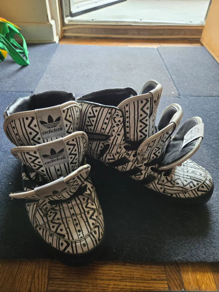 Adidas x Jeremy Scott High Top Sneakers thumbnail