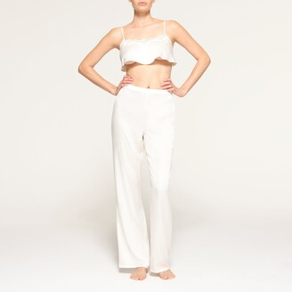 NWT SKIMS Bridal Silk Super Cropped Cami