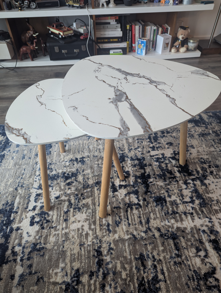 Set of 2 Stacked Coffee table