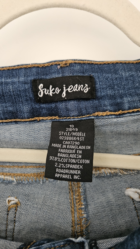 NEGOTIABLE - Suko Jeans Denim Shorts - Size 10 (Medium) - photo 2