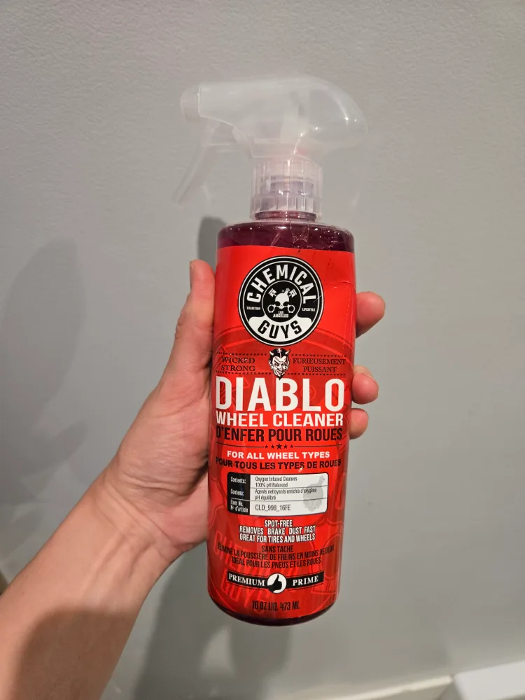 Free new Chemical Guys Diablo Wheel Cleaner #freecycle thumbnail