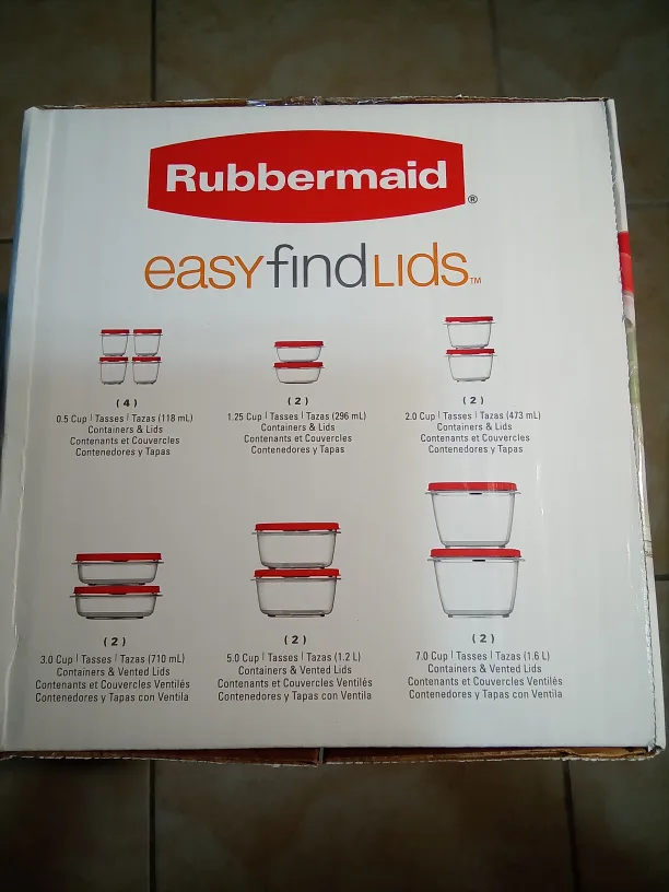 Rubbermaid Easy Find Lids image indicator(2)