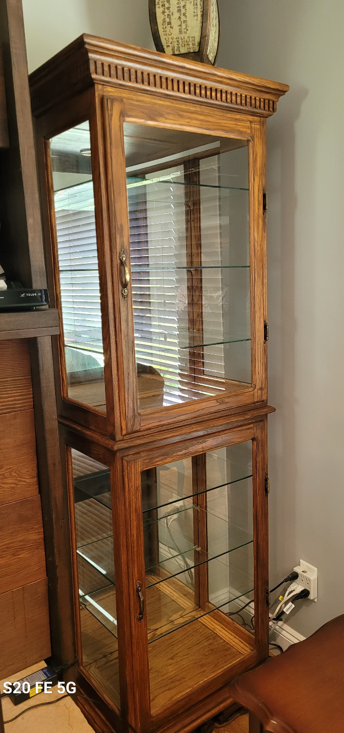 Wooden Glass Display Cabinet