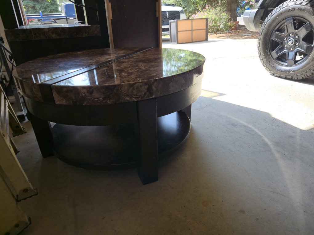 lift top coffee table & 2 endtables with pullout outlets - photo 5