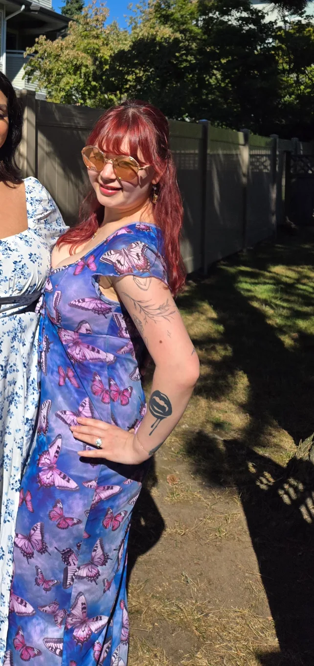 Beautiful butterfly dress 🦋 image indicator(5)