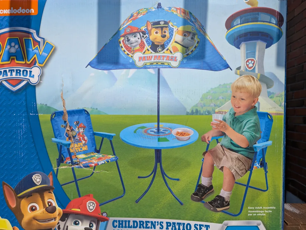Summer Time Fun - Paw Patrol Children's Patio Set ~ *NEW* image indicator(5)