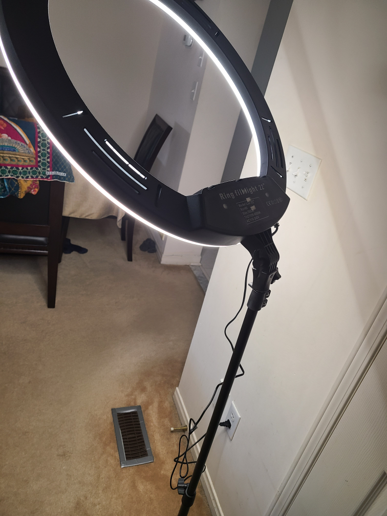 Ring Light with Adjustable Stand
