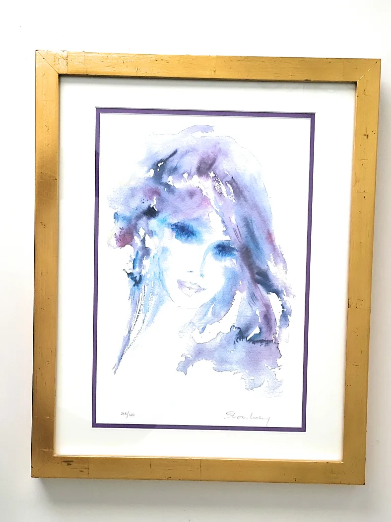 Shan Merry seriolitograph painting. 16 x 20 inches image indicator(2)