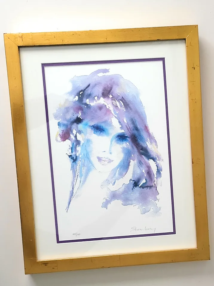 Shan Merry seriolitograph painting. 16 x 20 inches image indicator(3)