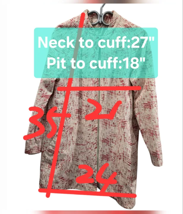 COS Double Pockets A-line Coat  Size XS/S/M image indicator(2)