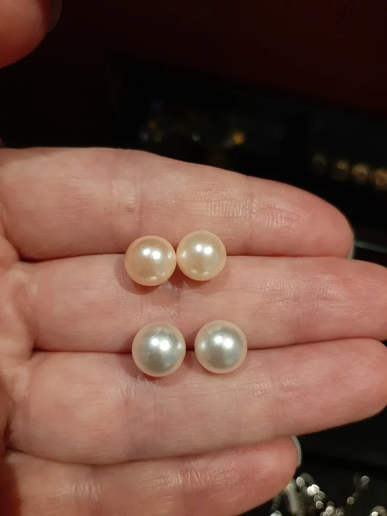 Bunch of Stud Earrings - $1 each pair image indicator(4)