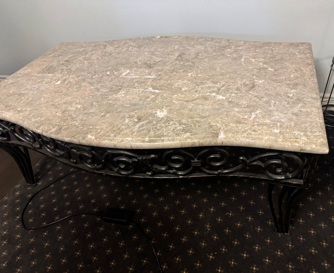 Marble Top Coffee Table