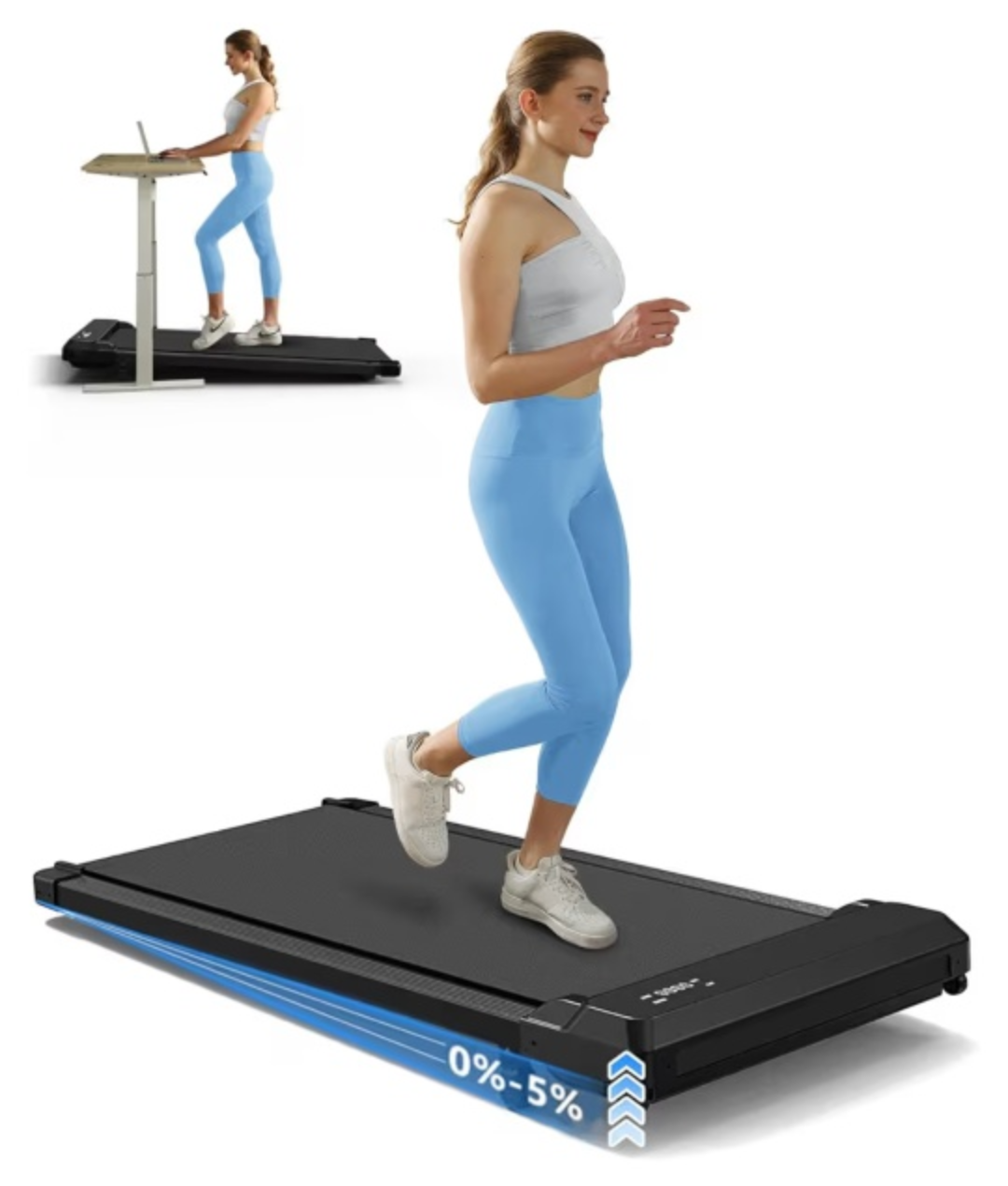 Walking Pad Treadmill with Incline - photo 4